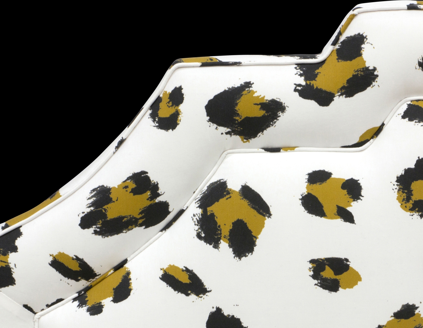 Selima Brown King Upholstered Headboard - Thumbnail - Image 4