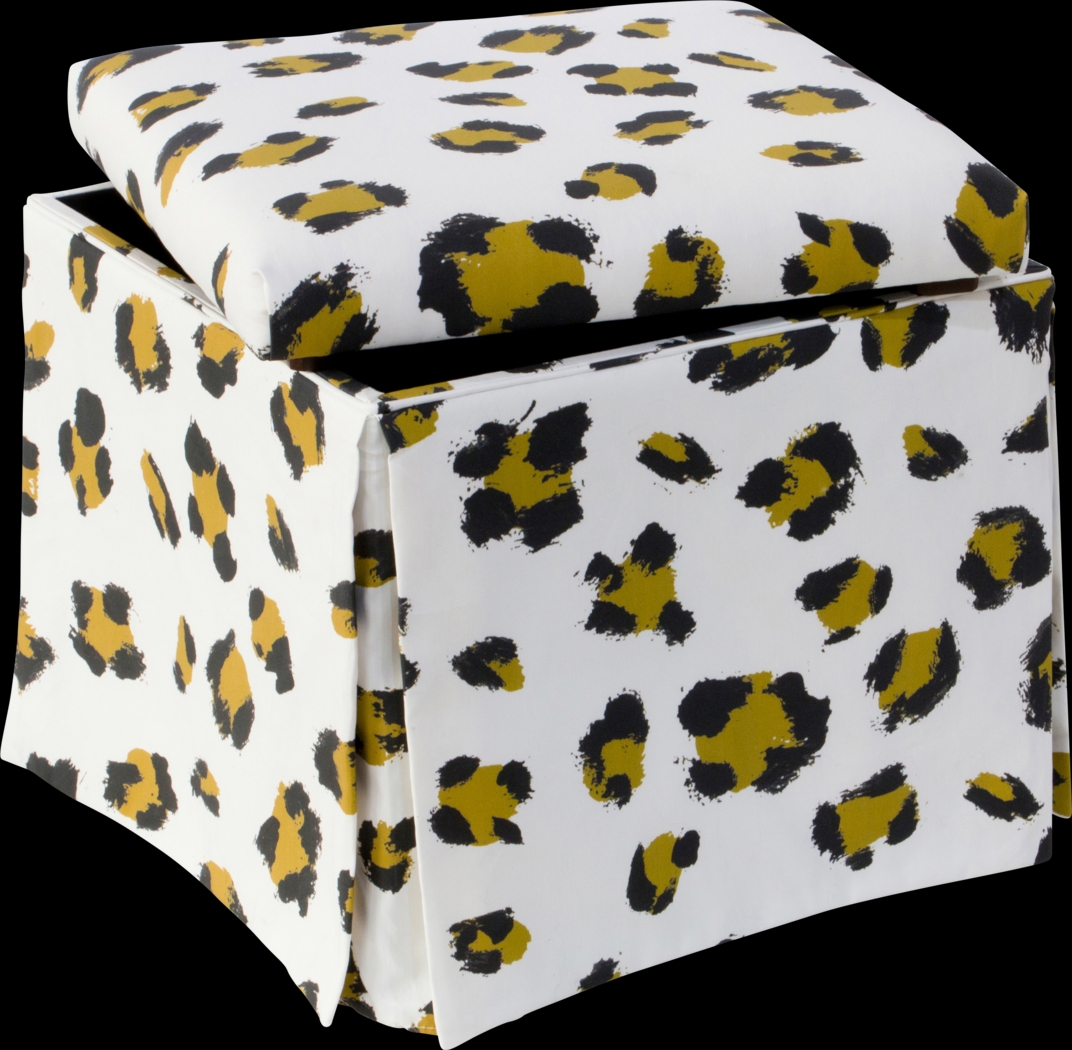 Selima Brown Storage Ottoman - Thumbnail - Image 2