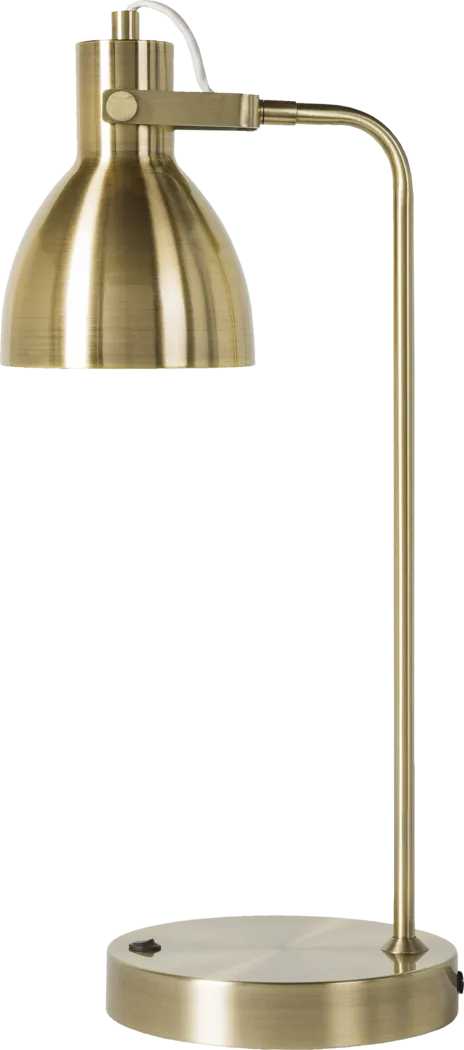 Selkirk Cove Gold Lamp - Thumbnail - Image 1