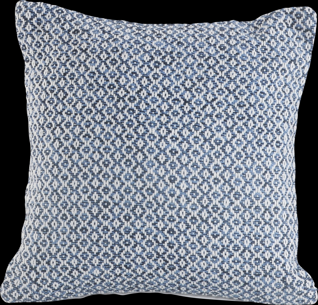 Antimo Blue Throw Pillow - Thumbnail - Image 1