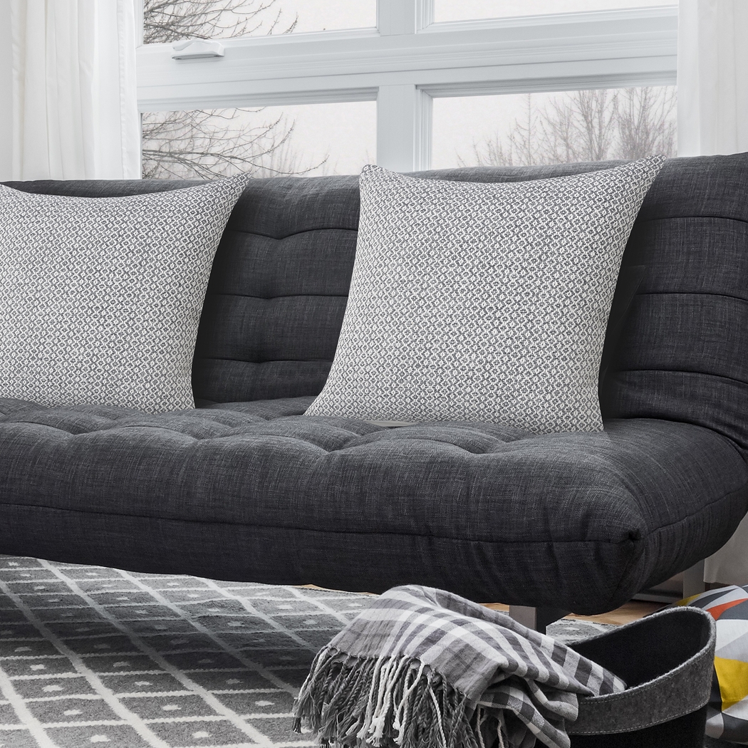 Antimo Gray Throw Pillow - Thumbnail - Image 3