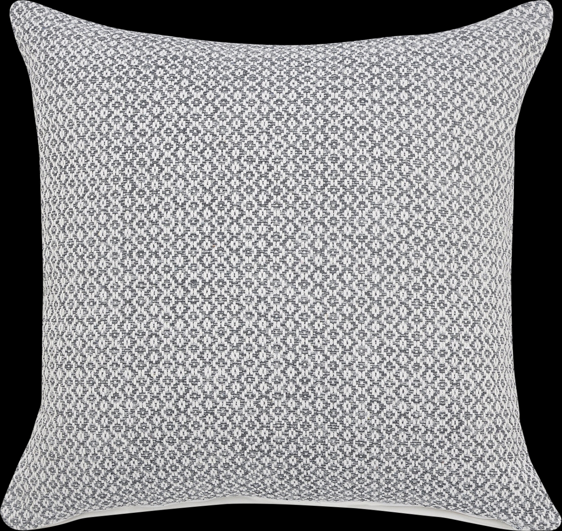 Antimo Gray Throw Pillow - Thumbnail - Image 1