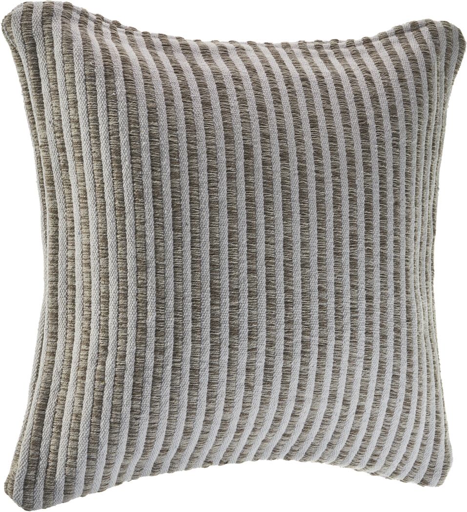 Amleto Taupe Throw Pillow - Thumbnail - Image 4