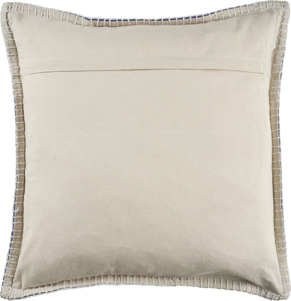Burroy Blue Throw Pillow - Thumbnail - Image 6