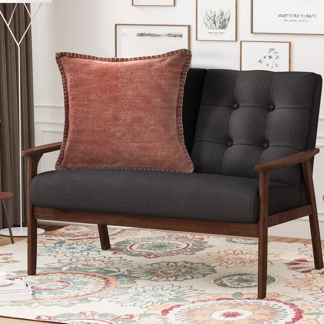 Burroy Red Throw Pillow - Thumbnail - Image 2