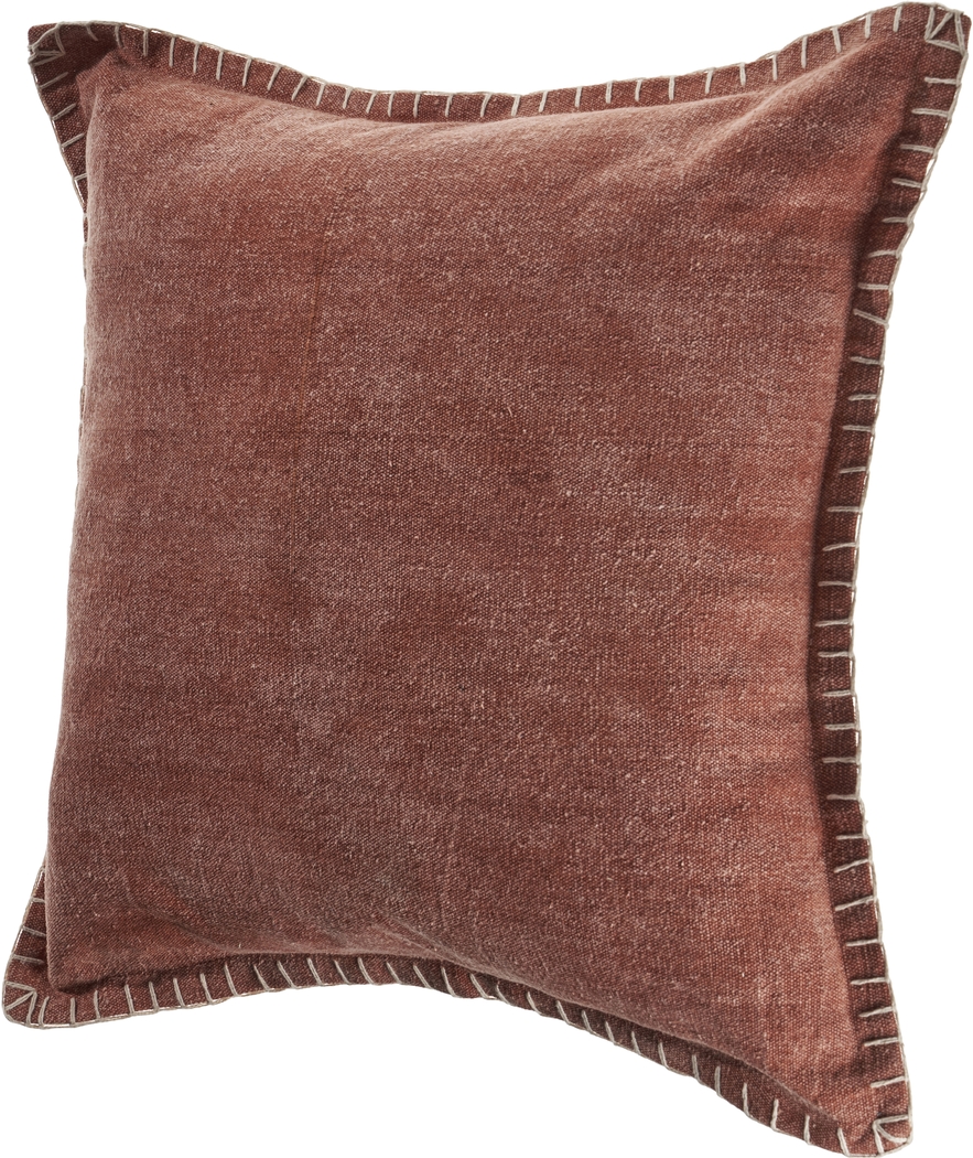 Burroy Red Throw Pillow - Thumbnail - Image 5