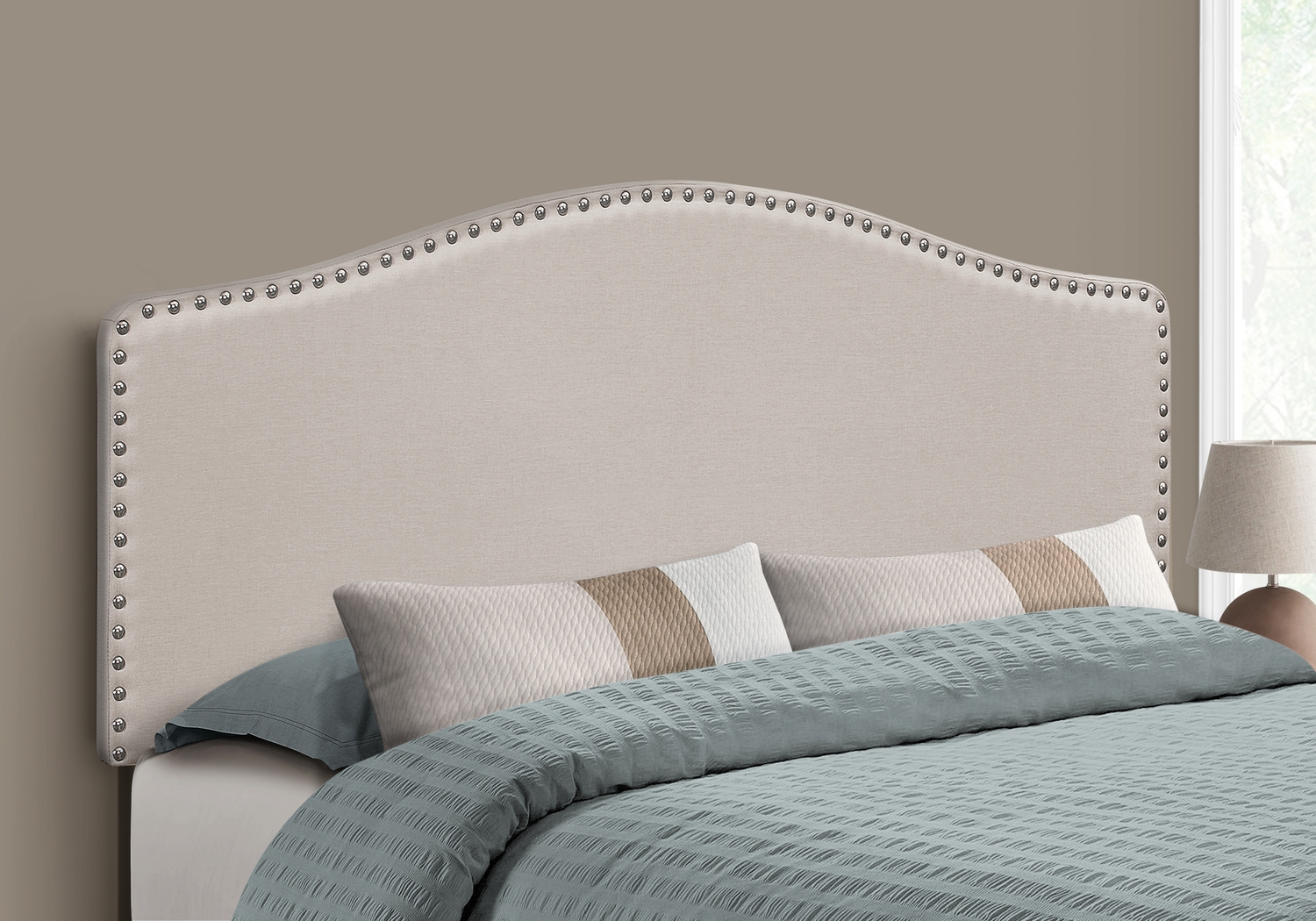 Selover Beige Queen Headboard - Thumbnail - Image 2