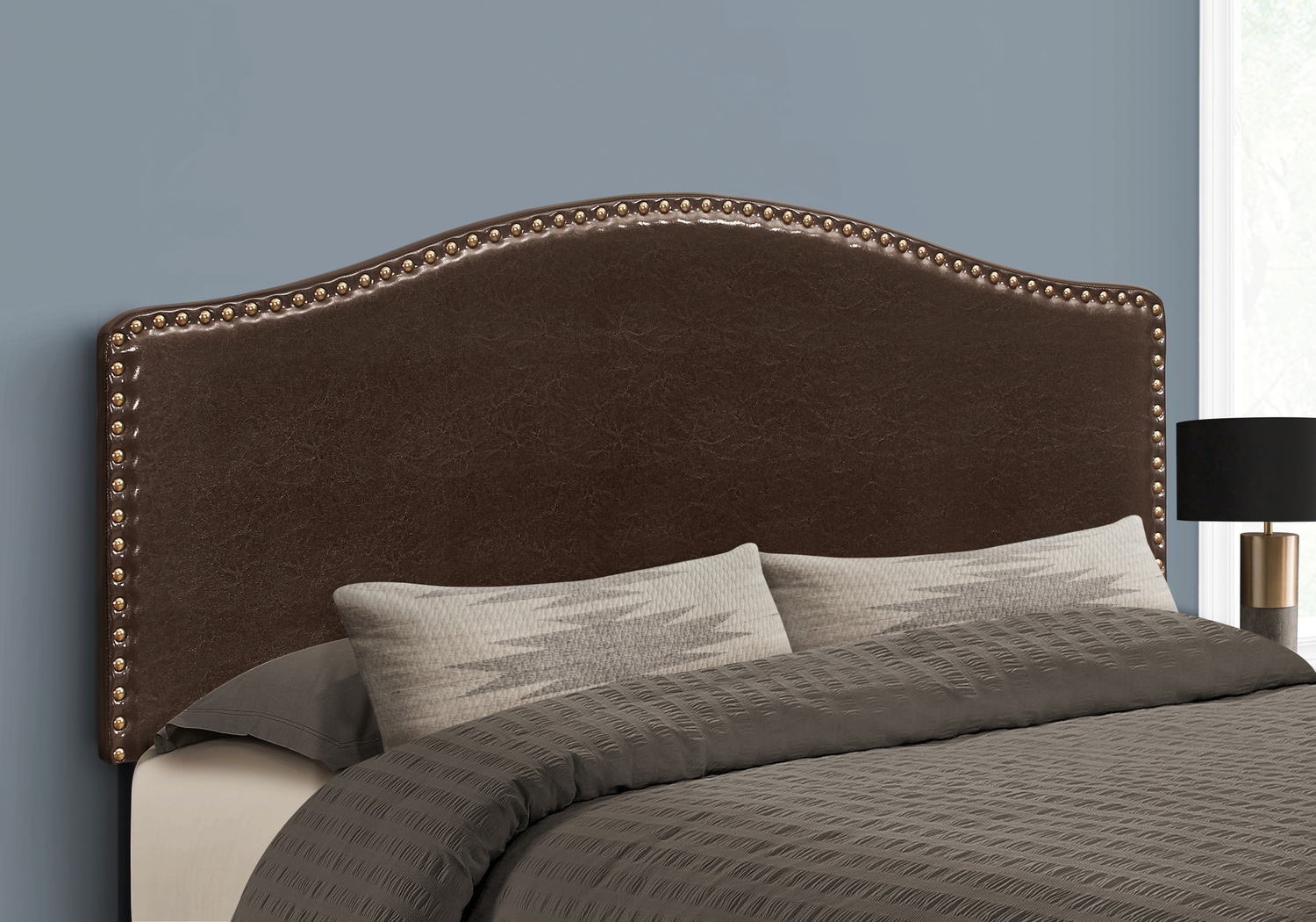 Selover Brown Queen Headboard - Thumbnail - Image 3