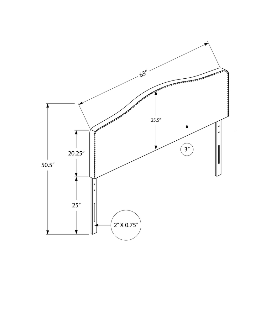 Selover Brown Queen Headboard - Thumbnail - Image 4