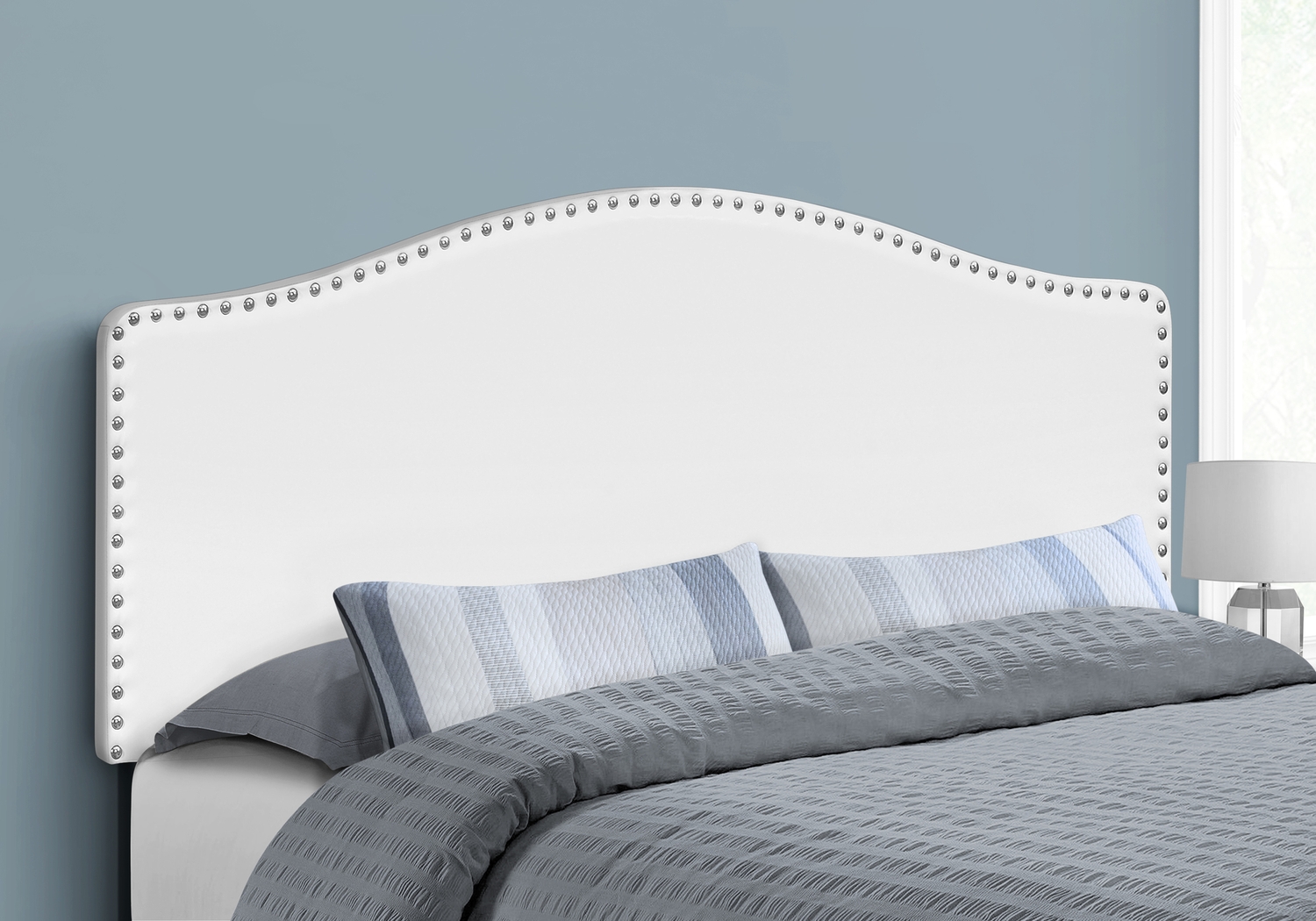 Selover White Queen Headboard - Thumbnail - Image 2