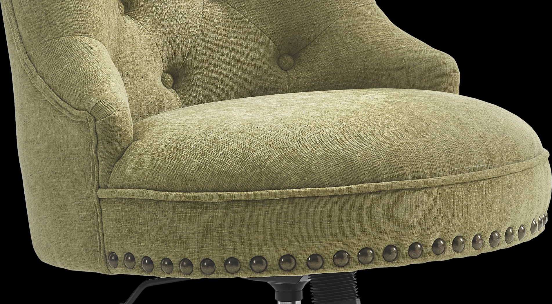 Selvarosa Green Desk Chair - Thumbnail - Image 2