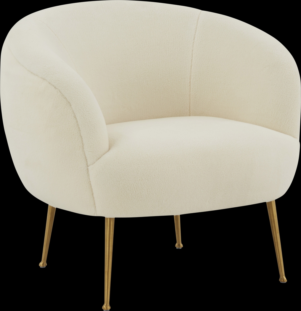 Selwinlane Cream Accent Chair - Thumbnail - Image 1