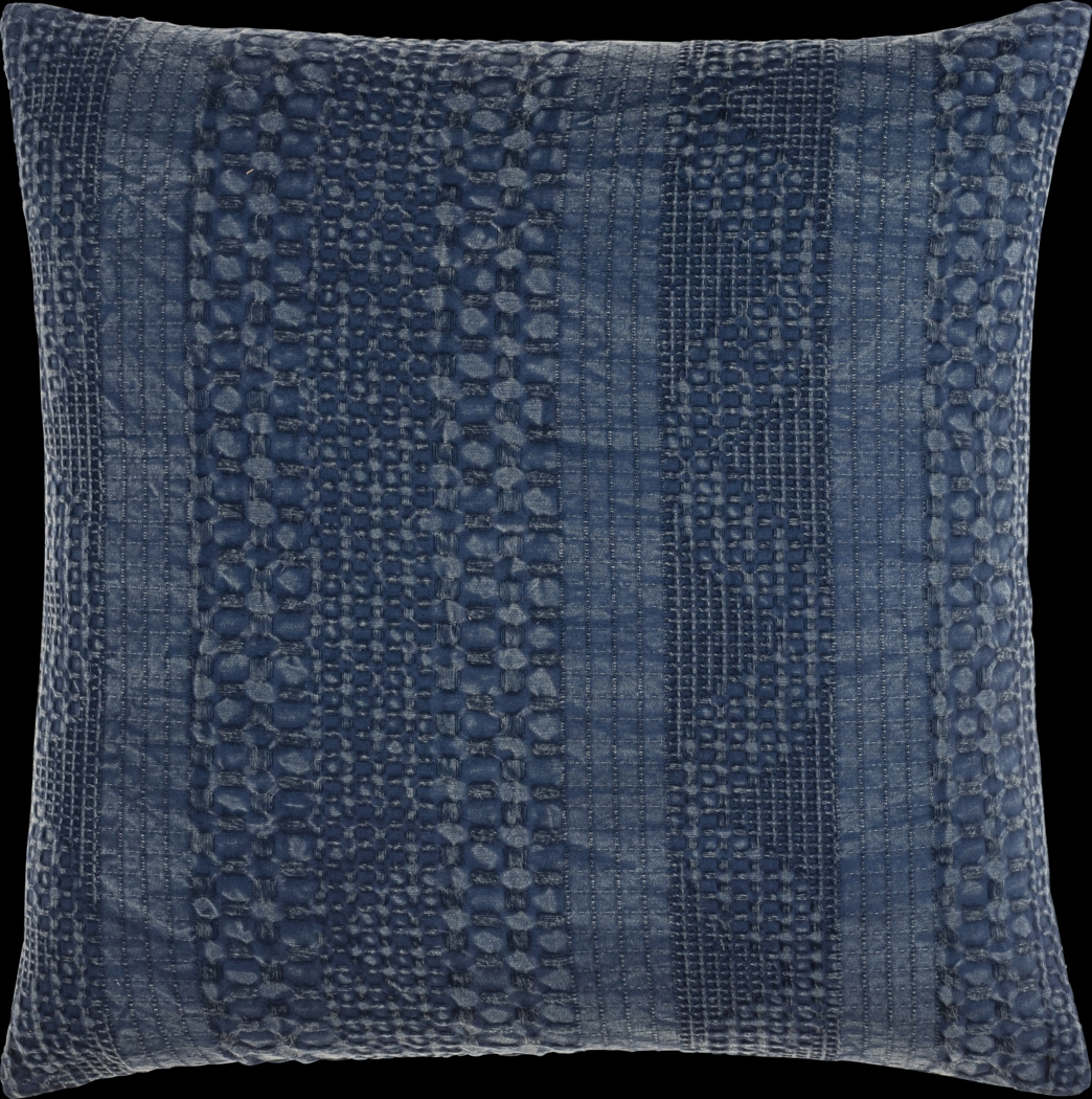 Selzo Navy Accent Pillow - Thumbnail - Image 1