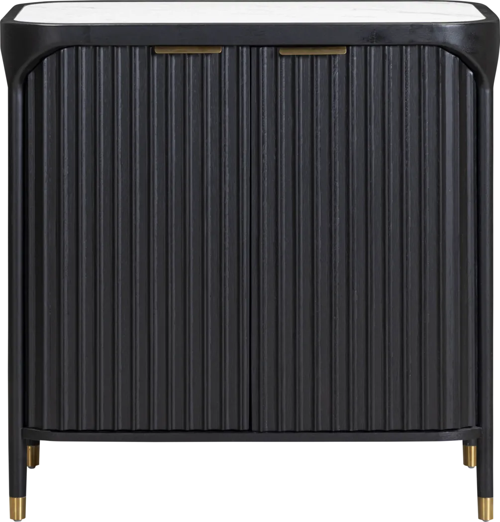 Semere Black Accent Cabinet - Thumbnail - Image 5