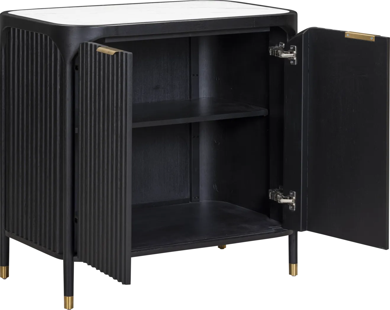 Semere Black Accent Cabinet - Thumbnail - Image 6