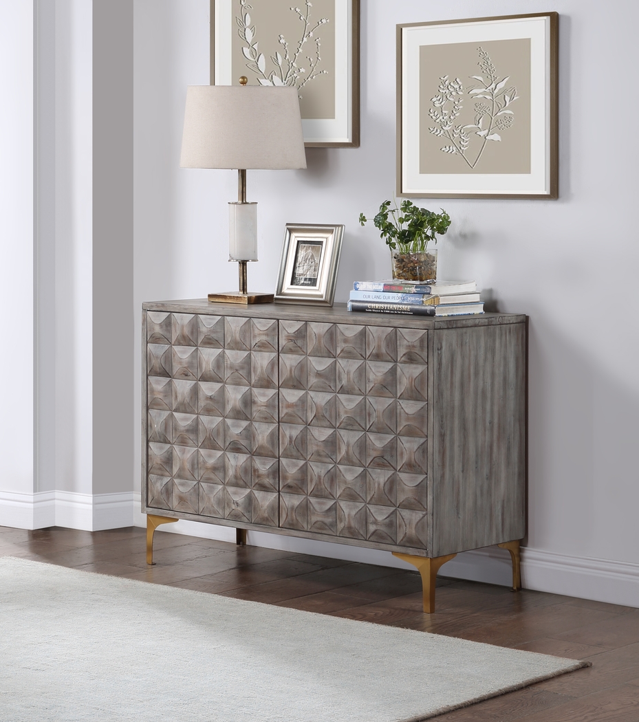 Semken Gray Accent Cabinet - Thumbnail - Image 2