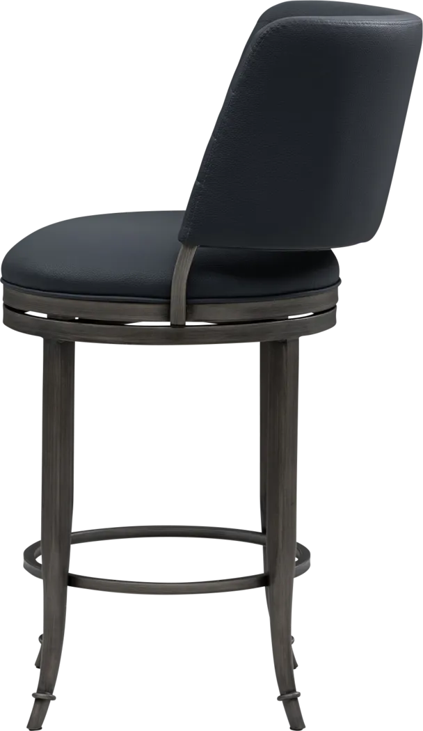 Semmi Blue Counter Height Stool - Image 2