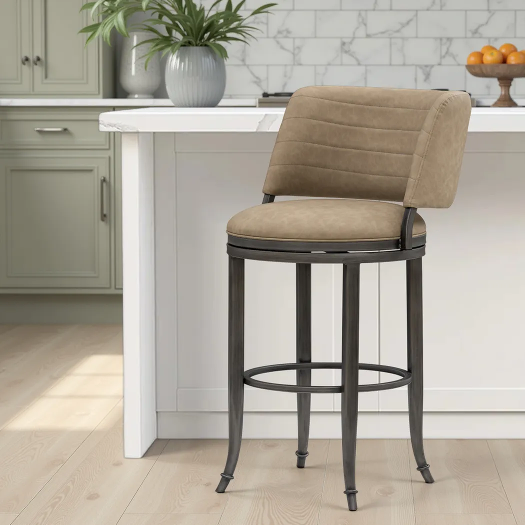 Semmi Brown Counter Height Stool - Image 2