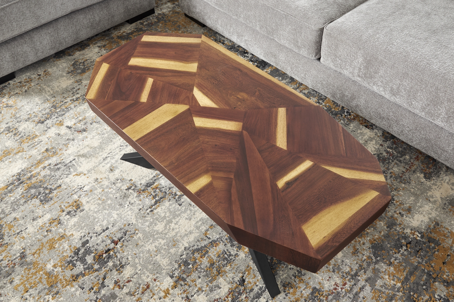 Seneca Cove Natural Cocktail Table - Thumbnail - Image 3