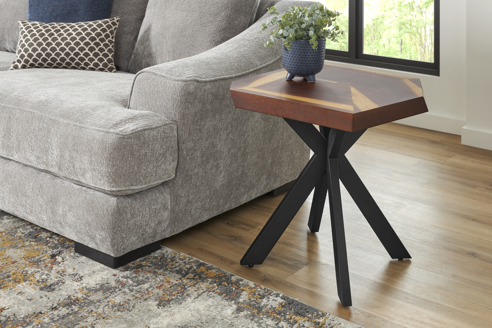 Seneca Cove Natural End Table - Thumbnail - Image 2