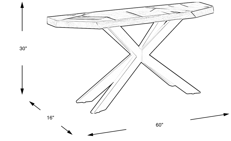 Dimension Image. Please refer to the Dimension Tab on this page for dimension details.