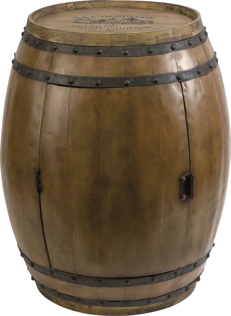 Senker Brown Wine Rack - Thumbnail - Image 1