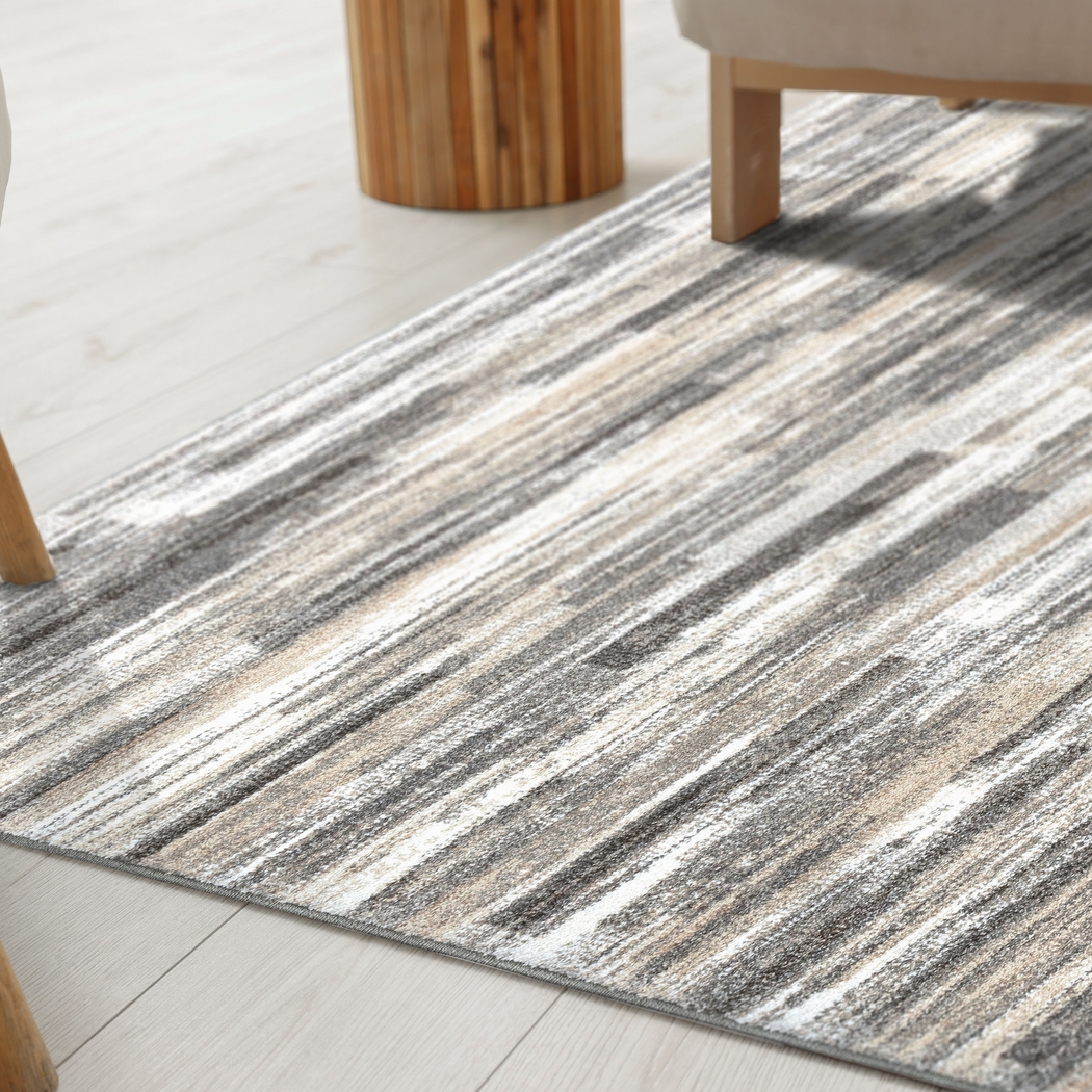 Sensos Gray 7'8 x 10'x10 Rug - Thumbnail - Image 3