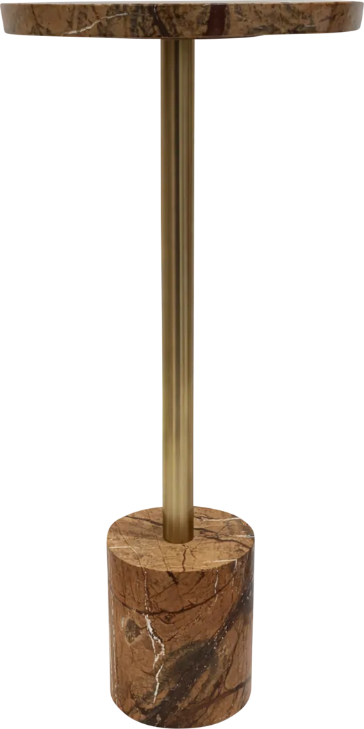 Senzim Gold Accent Table - Thumbnail - Image 3
