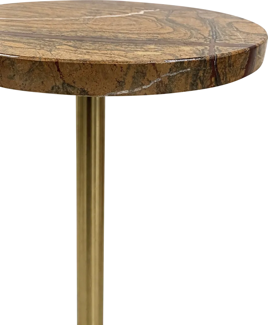 Senzim Gold Accent Table - Thumbnail - Image 6
