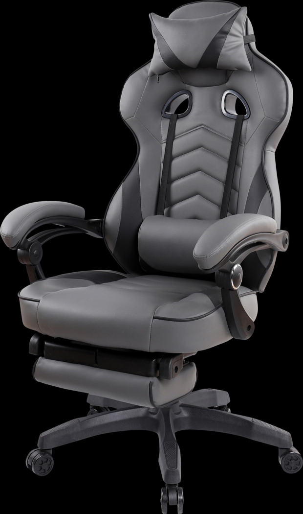 Seoce Gray/Black Gaming Chair - Thumbnail - Image 8