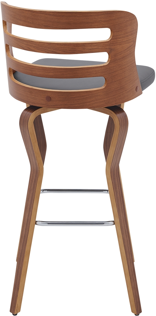 Serave Gray Barstool - Thumbnail - Image 4