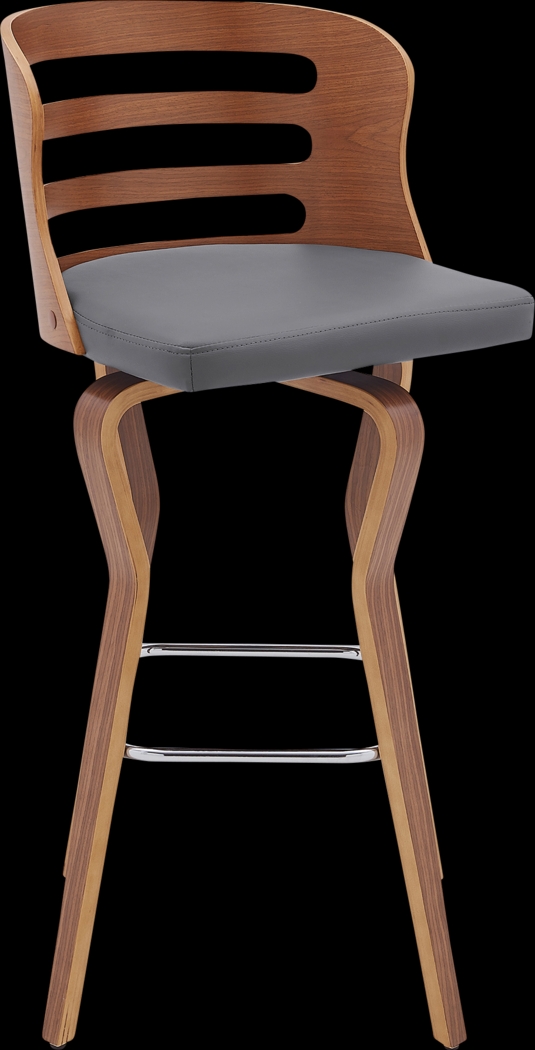 Serave Gray Barstool - Thumbnail - Image 1