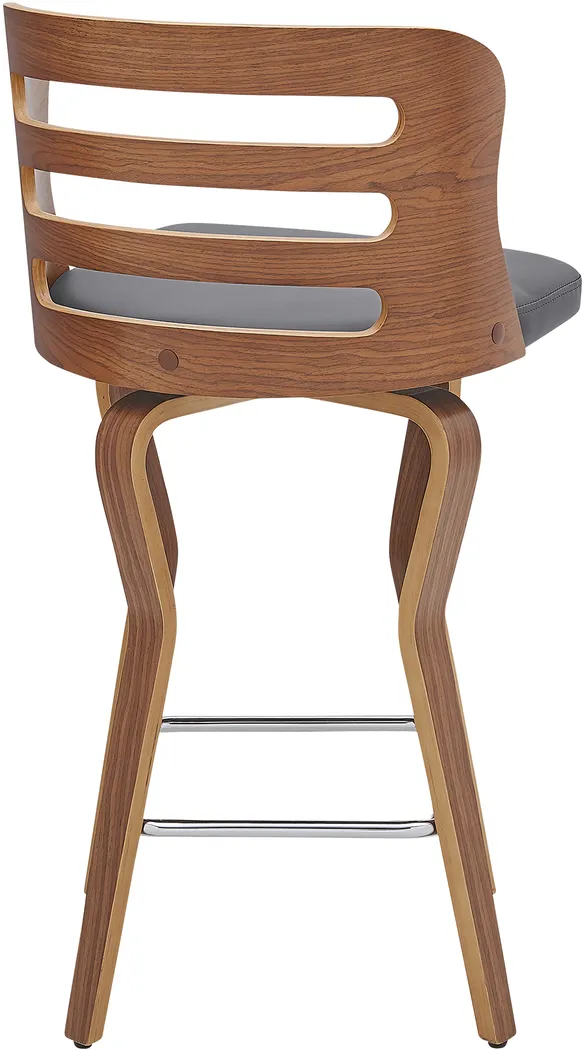 Serave Gray Counter Height Stool - Thumbnail - Image 4