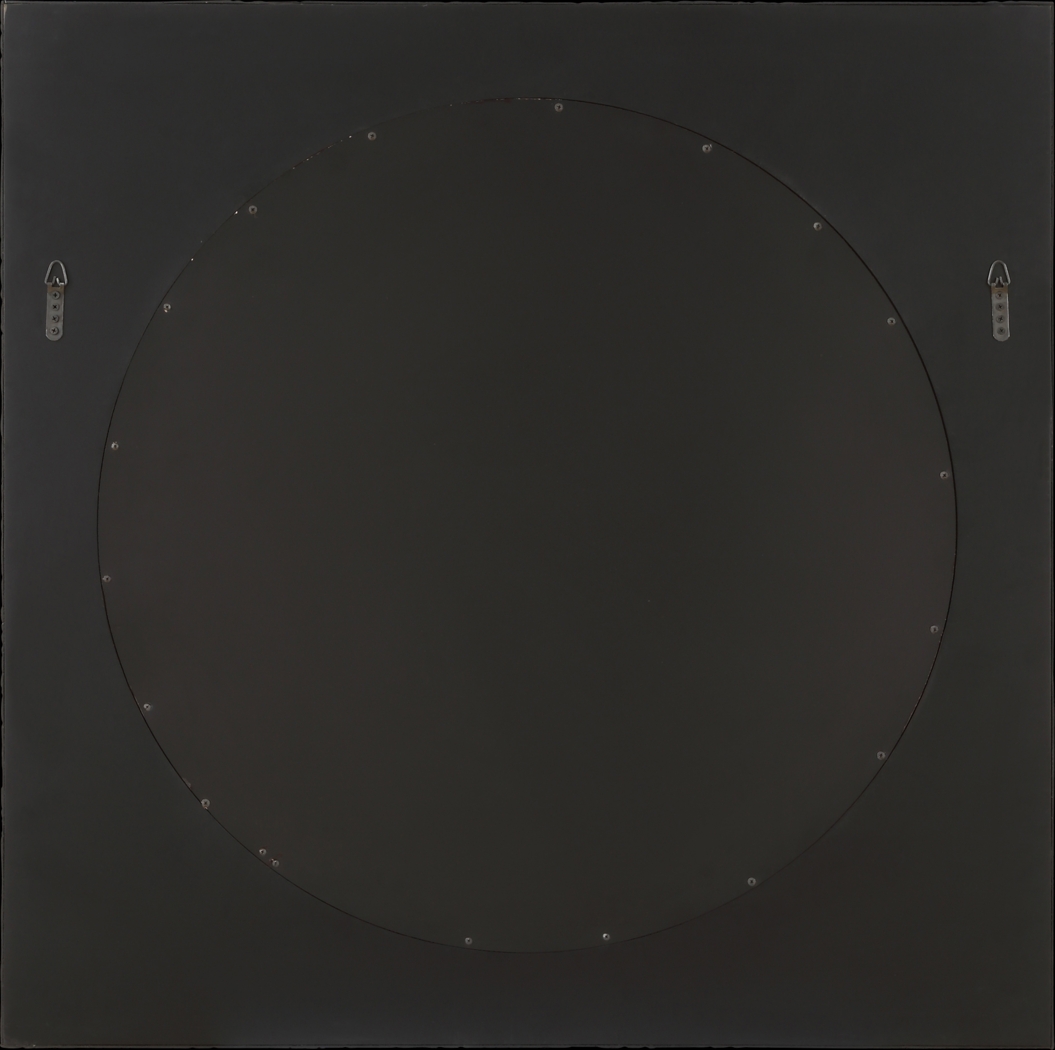 Serdag Black Wall Mirror - Thumbnail - Image 6