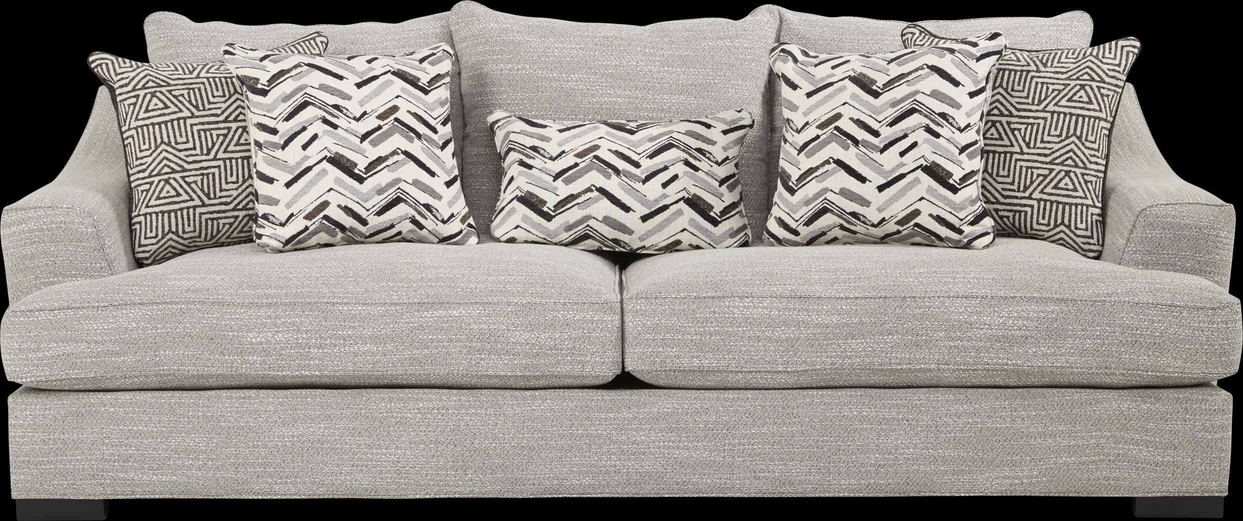 Serena Street Gray Sofa - Thumbnail - Image 1