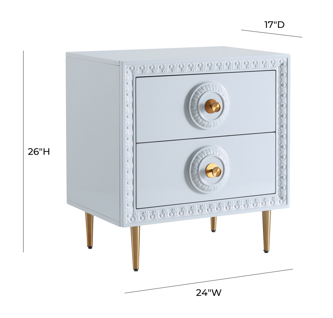 Serenair Gray Nightstand - Thumbnail - Image 9