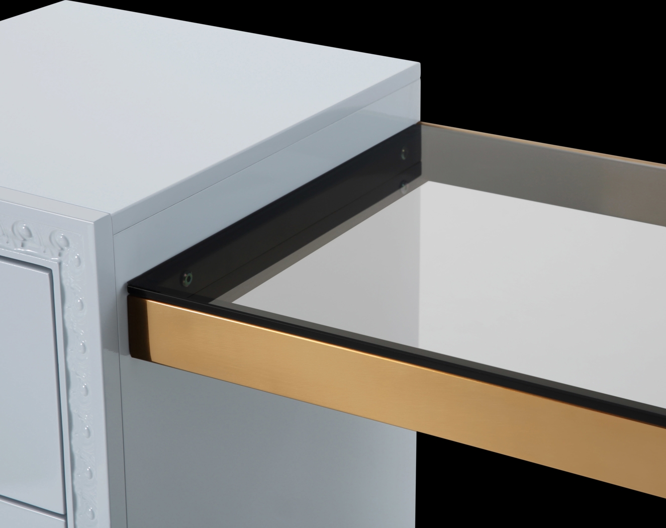 Serenair Light Gray Desk - Thumbnail - Image 4