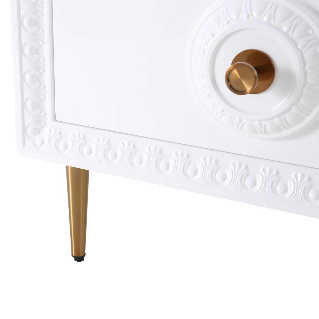 Serenair White Nightstand - Thumbnail - Image 4