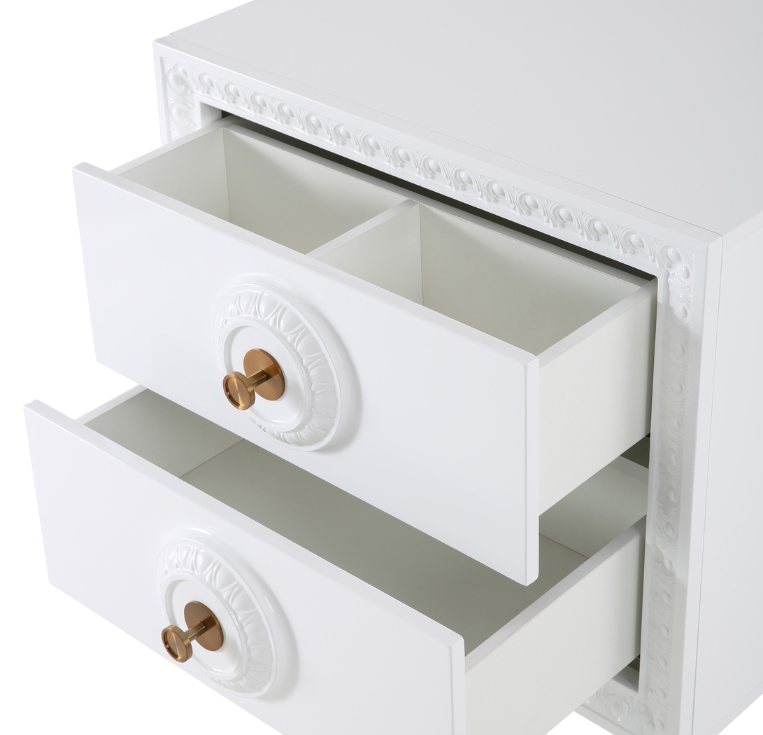 Serenair White Nightstand - Thumbnail - Image 7