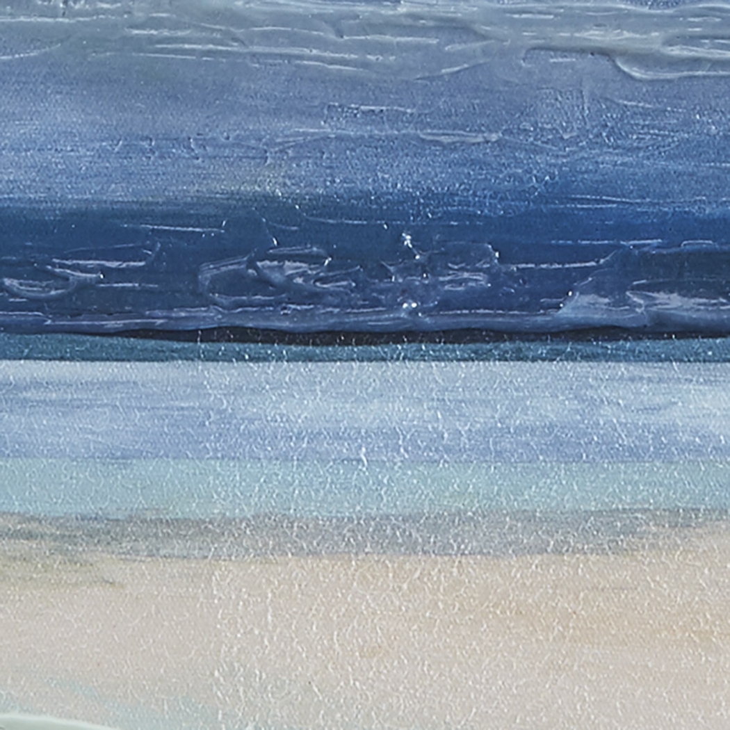 Serene Beach Blue Artwork, Set of 5 - Thumbnail - Image 8