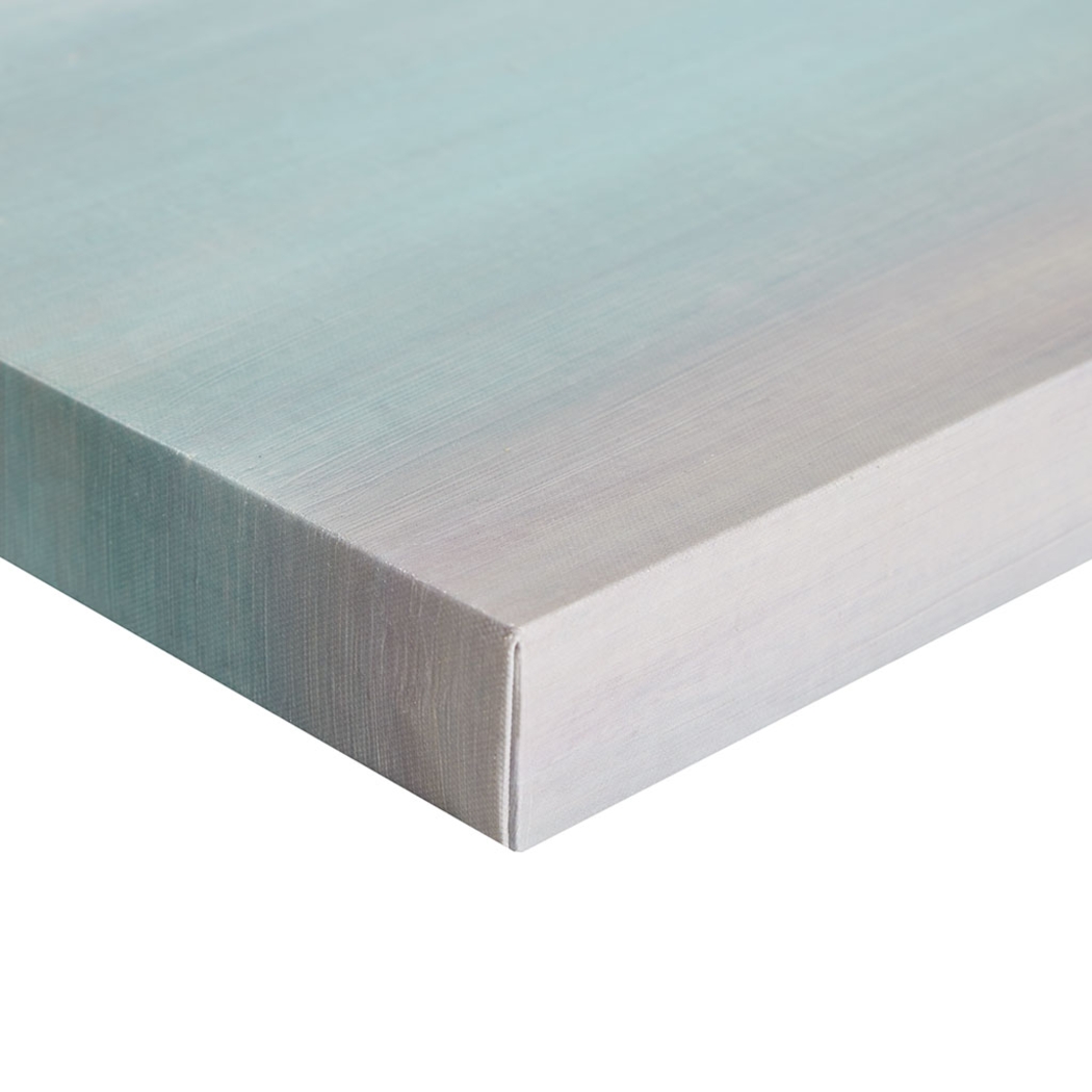 Serene Waters Blue Artwork, Set of 3 - Thumbnail - Image 4