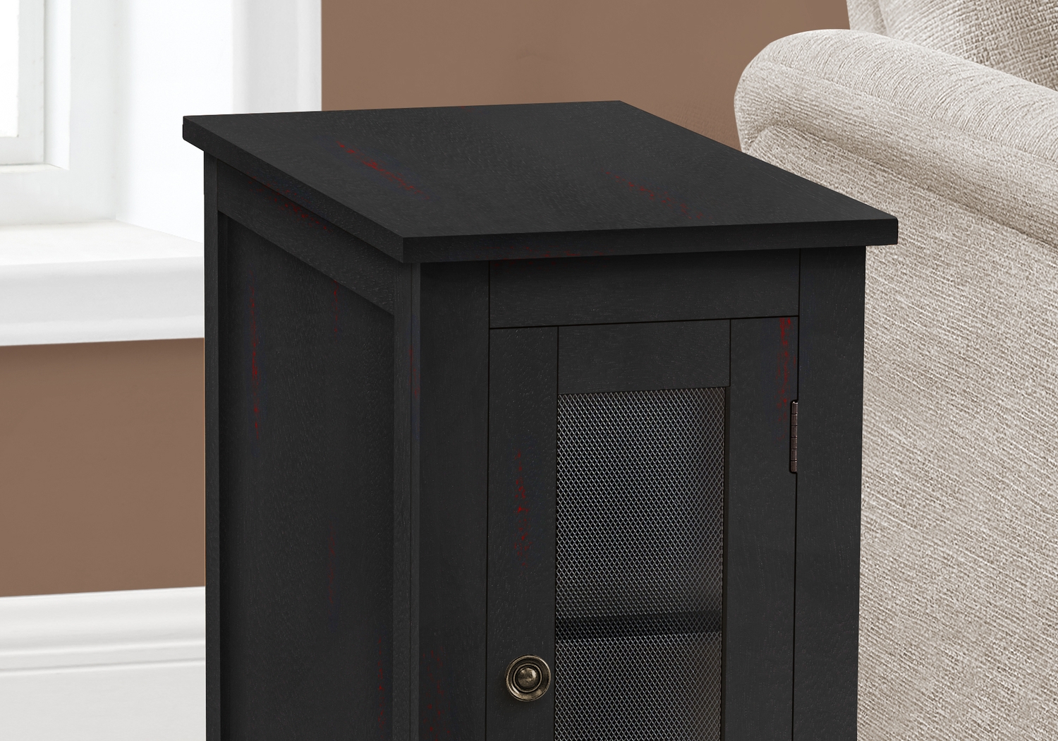 Serin Black End Table - Thumbnail - Image 4