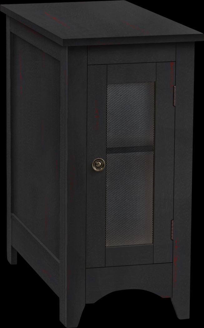 Serin Black End Table - Thumbnail - Image 1