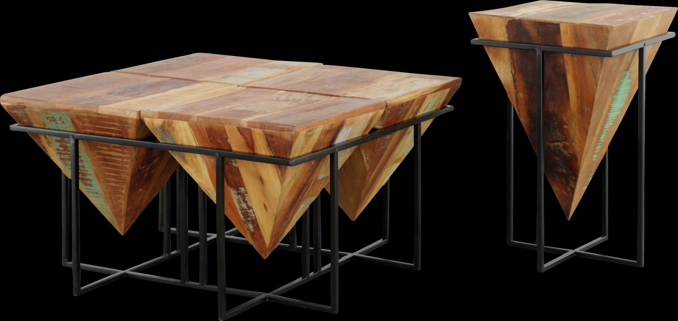 Serlio Brown Square Cocktail Table - Thumbnail - Image 5