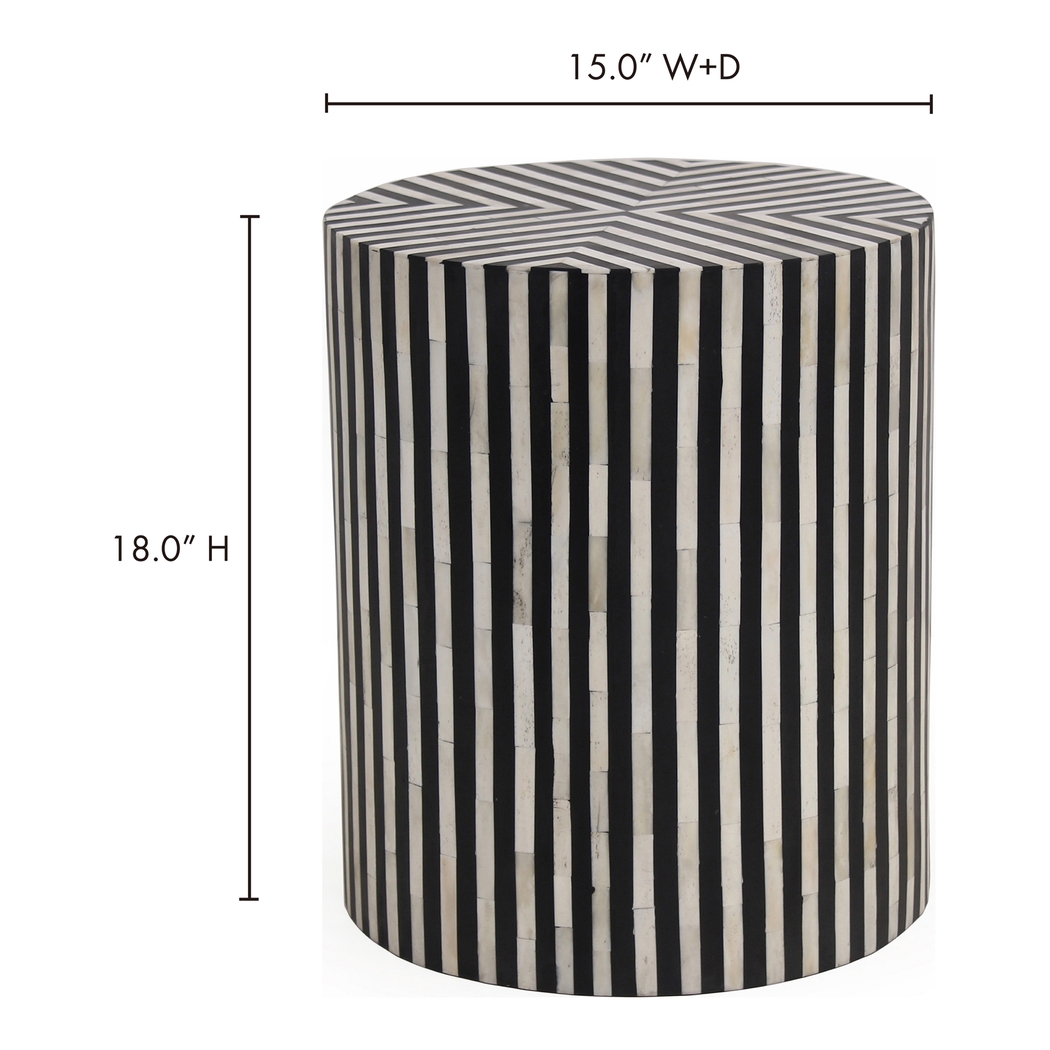 Serrento Black Side Table - Thumbnail - Image 4