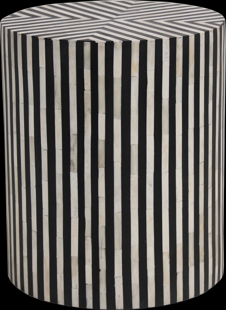 Serrento Black Side Table - Thumbnail - Image 1