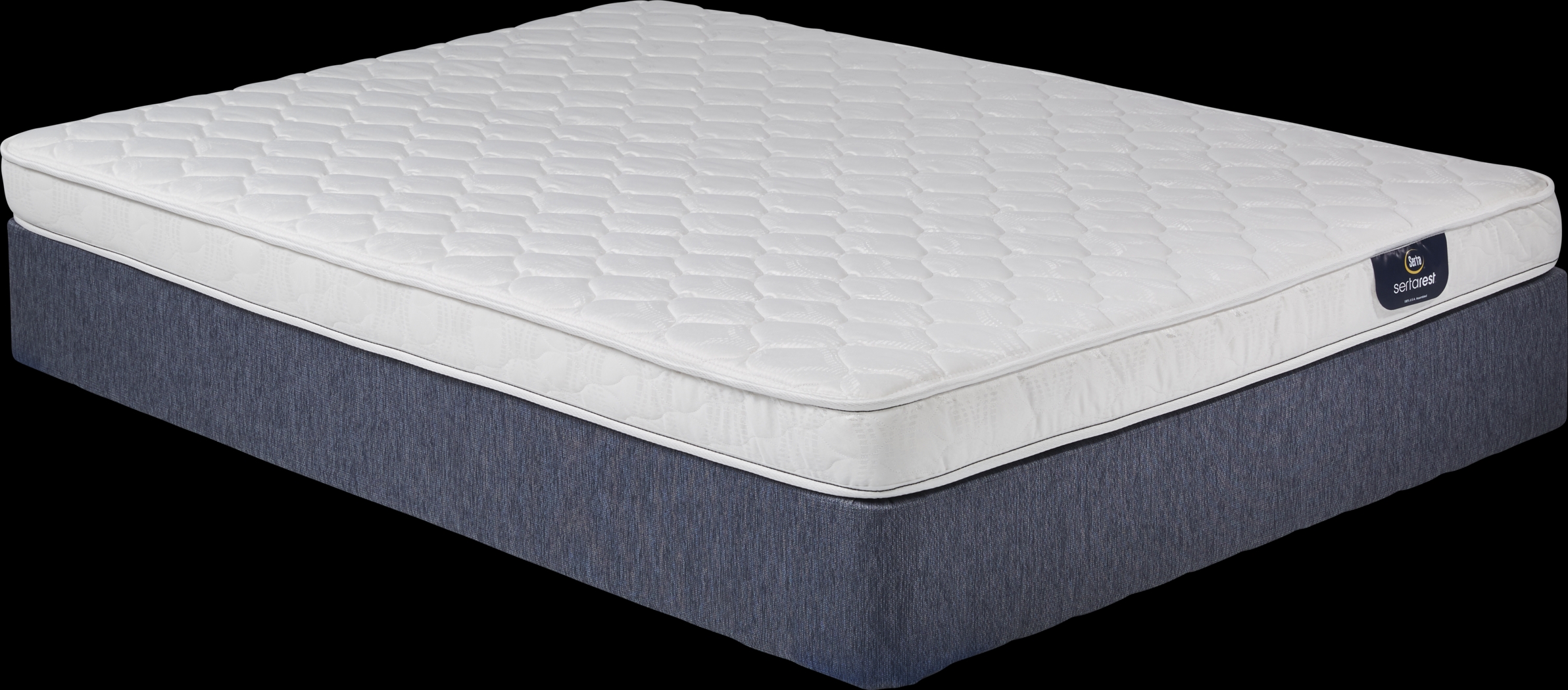 Serta Davenbury High Profile Full Mattress Set - Thumbnail - Image 1