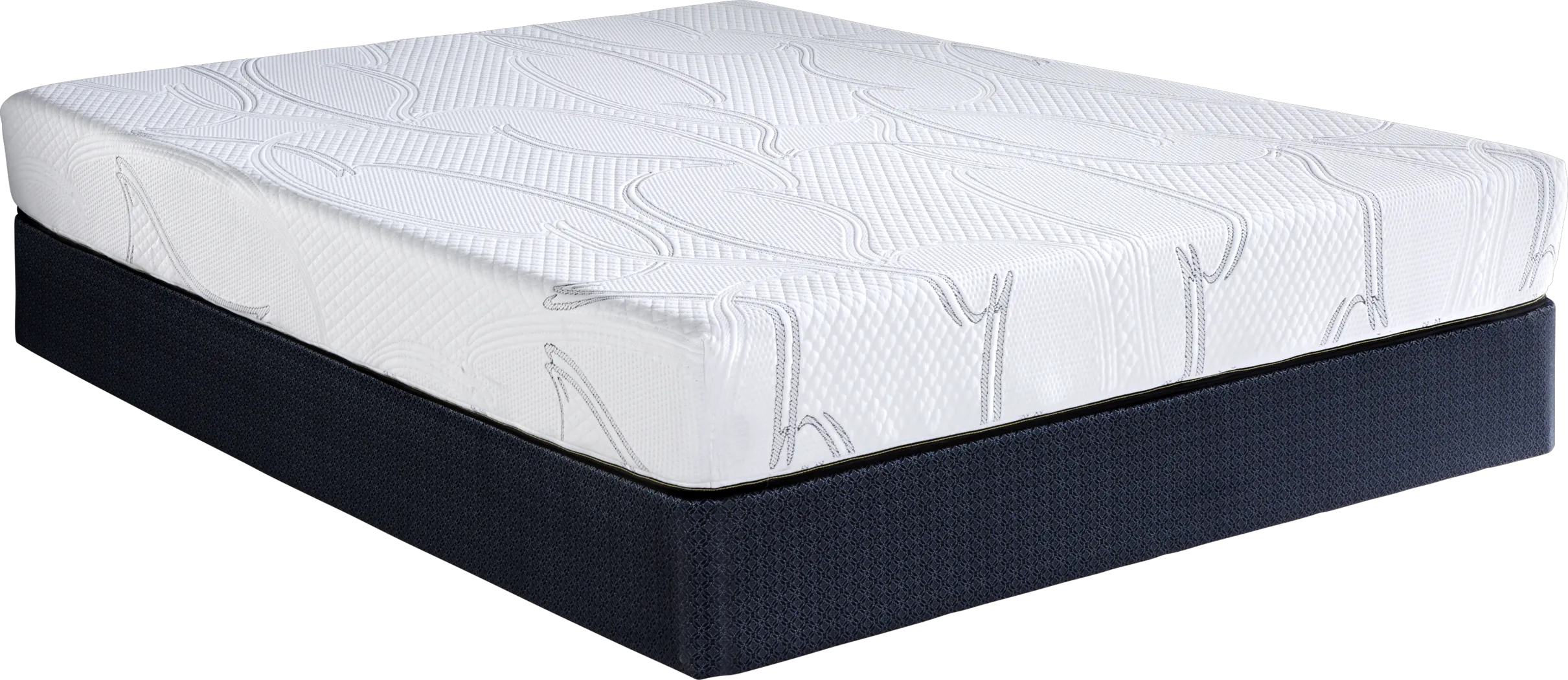 Serta Delicate Moon Low Profile King Mattress Set - Thumbnail - Image 1