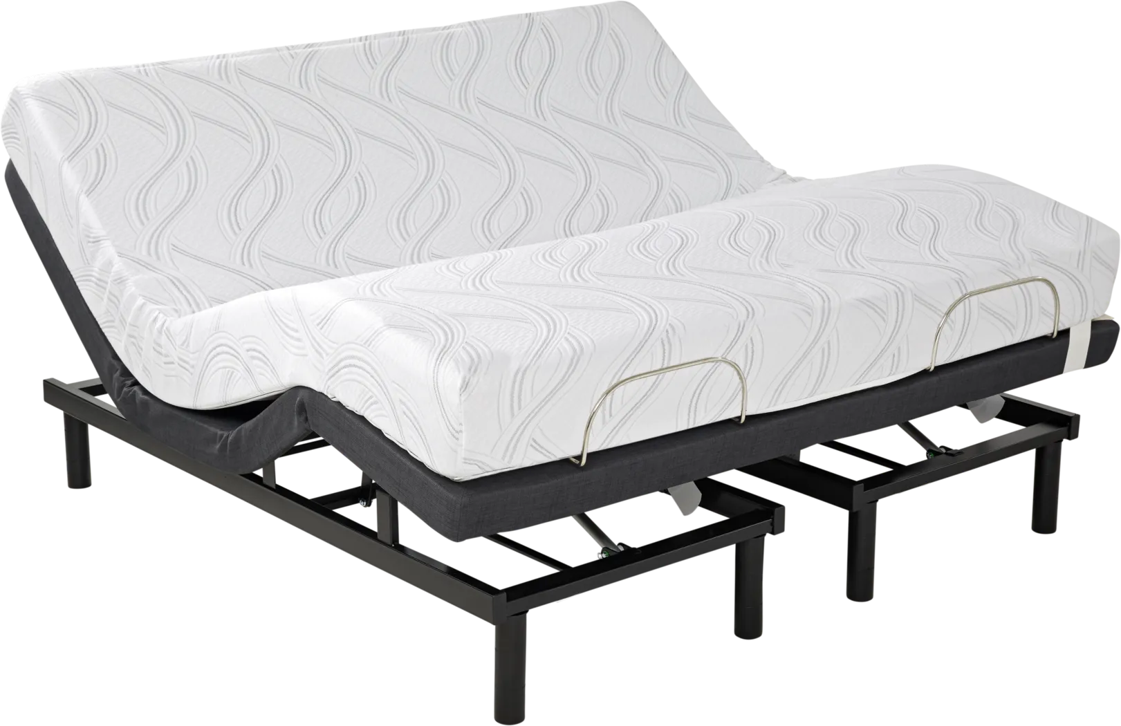 Serta Grandbury King Mattress with Motion Essentials Adjustable Lifestyle Base - Thumbnail - Image 1