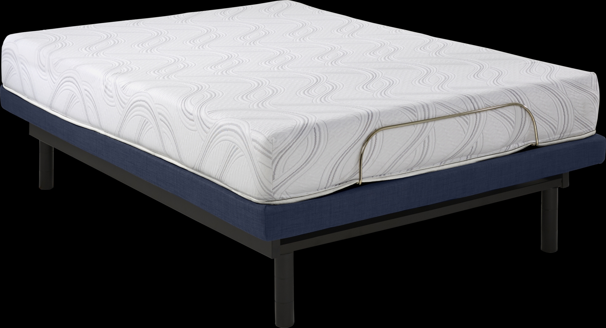 Serta Grandbury Queen Mattress with Motion Essentials Adjustable Lifestyle Base - Thumbnail - Image 2